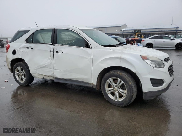 2016 Chevrolet Equinox LS with VIN 2GNFLEEK2G6311981, listed as a Copart auction lot 47695575 with 169,833 mi miles and Salvage Title. Bid and sale history available at carsss.com. Image 4.