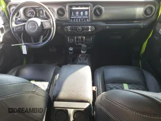 2021 Jeep Wrangler Unlimited Sport S with VIN 1C4HJXDGXMW830164, listed as a Copart auction lot 47892245 with 59,369 mi miles and Salvage Title. Bid and sale history available at carsss.com. Image 8.