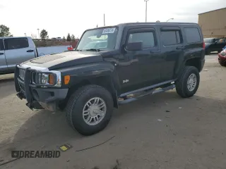 2007 Hummer H3 SUV with VIN 5GTDN13E978230561, listed as a Copart auction lot 83456774 with 203,322 mi miles and Salvage Title. Bid and sale history available at carsss.com. Image 1.