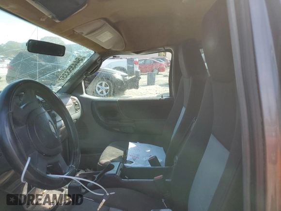 2005 Ford Ranger XL with VIN 1FTYR14U85PA00760, listed as a Copart auction lot 54455335 with 252,001 mi miles and Salvage Title. Bid and sale history available at DreamBid. Image 10.