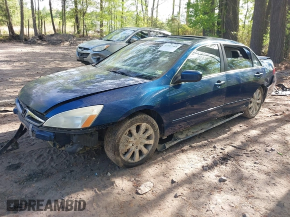 2006 Honda Accord EX-L z VIN 1HGCM66536A009304, wystawiony jako IAAI lot #41907588 z przebiegiem 221 176 mil mil oraz . Historia ofert i sprzedaży dostępna na DreamBid. Obrazek 2.