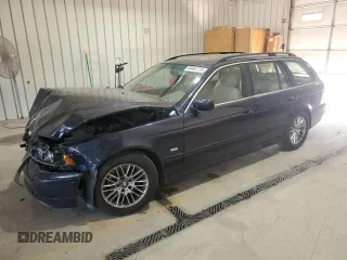 2001 BMW 5 Series 525i with VIN WBADS43421GD84986, listed as a Copart auction lot 64464735 with Not provided miles and Salvage title. Bid and sale history available at DreamBid. Image 1.