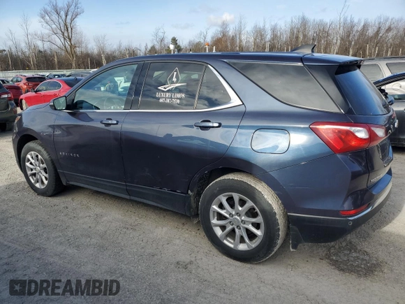 2019 Chevrolet Equinox LT z VIN 3GNAXUEV9KS504920, wystawiony jako Copart lot #87015394 z przebiegiem 198 328 mil mil oraz Szkoda całkowita • Salvage title. Historia ofert i sprzedaży dostępna na DreamBid. Obrazek 2.