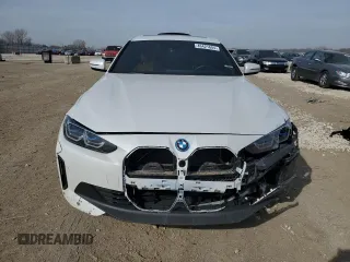 2023 BMW i4 eDrive40 with VIN WBY73AW06PFP85519, listed as a Copart auction lot 46421604 with 18,752 mi miles. Bid and sale history available at carsss.com. Image 5.