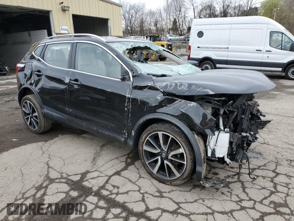 2017 Nissan Rogue Sport SL with VIN JN1BJ1CR4HW133040, listed as a Copart auction lot 52760255 with 122,354 mi miles and Salvage Title. Bid and sale history available at carsss.com. Image 4.