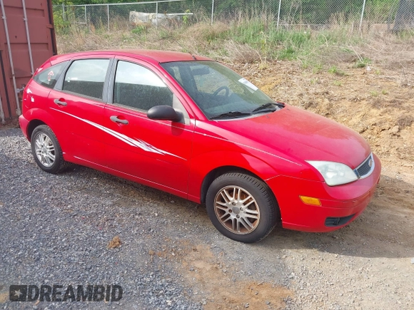 2007 Ford Focus S with VIN 1FAFP37N77W156235, listed as a IAAI auction lot 42106035 with 182,762 mi miles and . Bid and sale history available at carsss.com. Image 1.