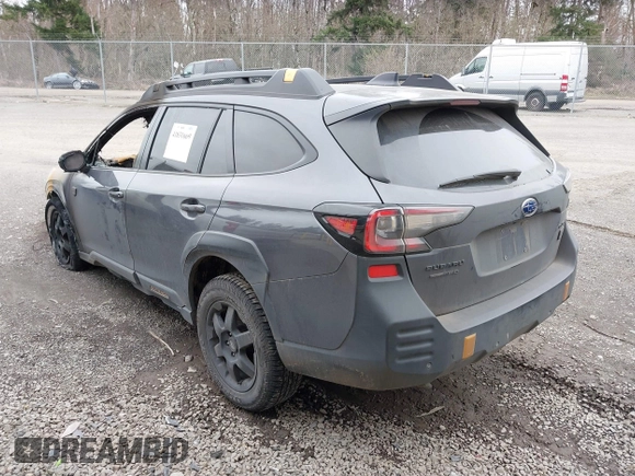 2023 Subaru Outback Wilderness with VIN 4S4BTGUD6P3211293, listed as a IAAI auction lot 41831669 with Not Provided miles and . Bid and sale history available at DreamBid. Image 3.