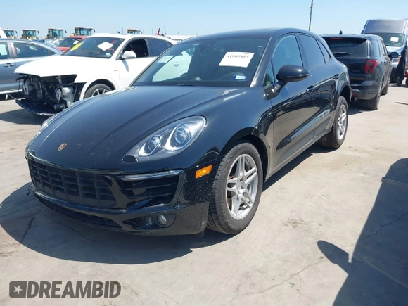 2018 Porsche Macan with VIN WP1AA2A56JLB07463, listed as a IAAI auction lot 41869415 with 112,053 mi miles. Bid and sale history available at carsss.com. Image 2.