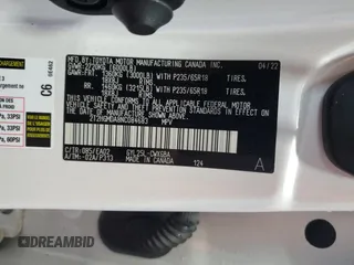 2022 Lexus RX 450h z VIN 2T2HGMDA8NC084683, wystawiony jako Copart lot #78567964 z przebiegiem 11 732 mil mil oraz Szkoda całkowita • Salvage title. Historia ofert i sprzedaży dostępna na DreamBid. Obrazek 13.