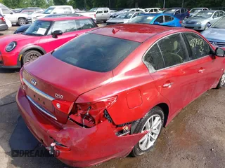 2016 Infiniti Q50 Premium with VIN JN1EV7AR9GM345224, listed as a IAAI auction lot 42375923 with 92,813 mi miles and . Bid and sale history available at DreamBid. Image 6.