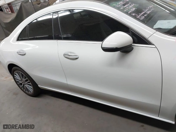 2023 Mercedes-Benz CLA with VIN W1K5J4GB7PN412887, listed as a IAAI auction lot 41657903 with 7,231 mi miles. Bid and sale history available at carsss.com. Image 14.