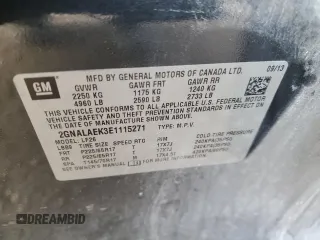 2014 Chevrolet Equinox LS z VIN 2GNALAEK3E1115271, wystawiony jako Copart lot #49441484 z przebiegiem 185 457 mil mil oraz Szkoda całkowita • Salvage title. Historia ofert i sprzedaży dostępna na DreamBid. Obrazek 13.