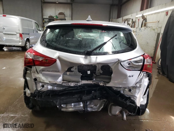 2013 Hyundai Elantra GT with VIN KMHD35LE1DU132403, listed as a Copart auction lot 48407235 with 29,827 mi miles and Salvage Title. Bid and sale history available at carsss.com. Image 6.