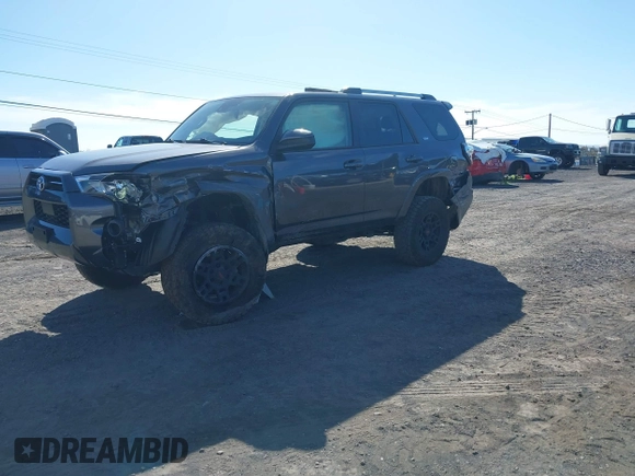 2023 Toyota 4Runner SR5 with VIN JTEMU5JR2P6141140, listed as a IAAI auction lot 40894225 with 14,997 mi miles and . Bid and sale history available at DreamBid. Image 17.