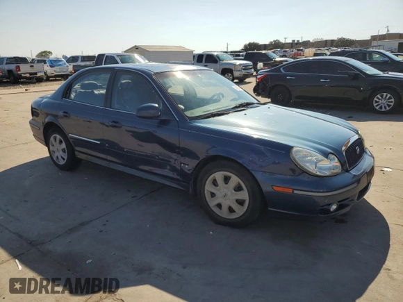 2003 Hyundai Sonata GLS with VIN KMHWF35H53A820125, listed as a Copart auction lot 70974184 with 173,622 mi miles and Salvage Title. Bid and sale history available at carsss.com. Image 4.