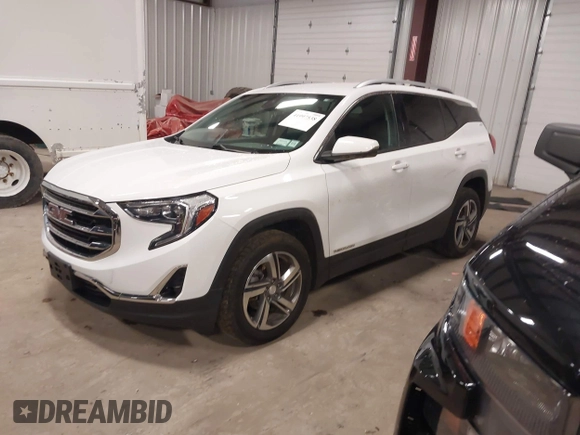 2020 GMC Terrain SLT with VIN 3GKALVEV7LL322627, listed as a IAAI auction lot 41997538 with 68,607 mi miles. Bid and sale history available at carsss.com. Image 17.