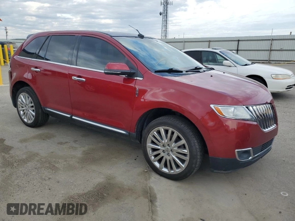 2013 Lincoln MKX with VIN 2LMDJ8JK5DBL49267, listed as a Copart auction lot 46171475 with 86,284 mi miles and Salvage Title. Bid and sale history available at carsss.com. Image 4.