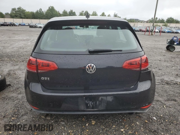 2016 Volkswagen Golf GTI SE with VIN 3VW4T7AU7GM010922, listed as a Copart auction lot 73226184 with 113,598 mi miles and Salvage Title. Bid and sale history available at carsss.com. Image 6.