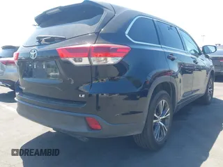 2018 Toyota Highlander LE with VIN 5TDZZRFH7JS265754, listed as a IAAI auction lot 41988890 with 120,082 mi miles and . Bid and sale history available at DreamBid. Image 4.