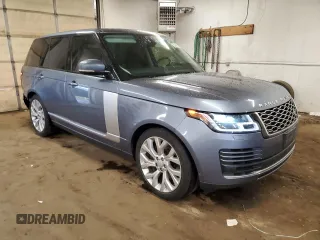 2018 Land Rover Range Rover HSE z VIN SALGS2SV8JA502742, wystawiony jako Copart lot #60878555 z przebiegiem 81 004 mil mil oraz Szkoda całkowita • Salvage title. Historia ofert i sprzedaży dostępna na DreamBid. Obrazek 4.