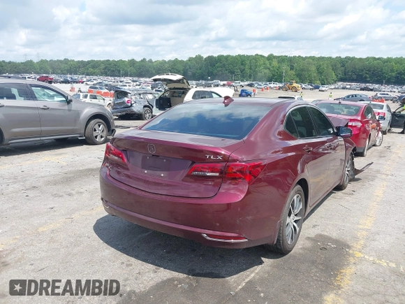 2016 Acura TLX Technology with VIN 19UUB1F57GA015315, listed as a IAAI auction lot 42438225 with 268,004 mi miles and . Bid and sale history available at DreamBid. Image 4.