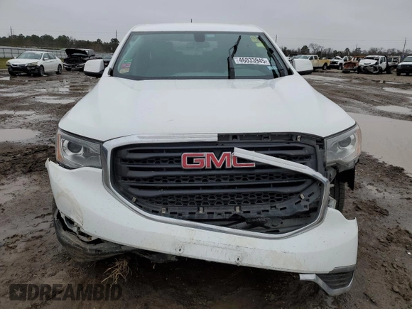2018 GMC Acadia SLE with VIN 1GKKNKLA0JZ219651, listed as a Copart auction lot 46033945 with 140,504 mi miles and Salvage Title. Bid and sale history available at carsss.com. Image 5.