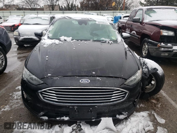 2019 Ford Fusion Hybrid SE with VIN 3FA6P0LU0KR252957, listed as a Copart auction lot 38459553 with 62,947 mi miles. Bid and sale history available at carsss.com. Image 5.