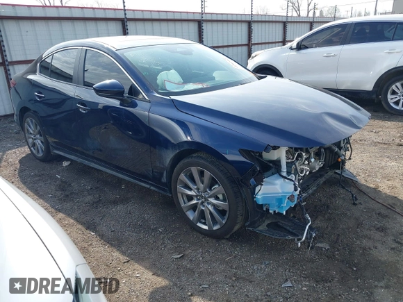 2025 Mazda 3 S Preferred with VIN 3MZBPACM3SM452112, listed as a IAAI auction lot 41902982 with 2,123 mi miles and . Bid and sale history available at DreamBid. Image 1.