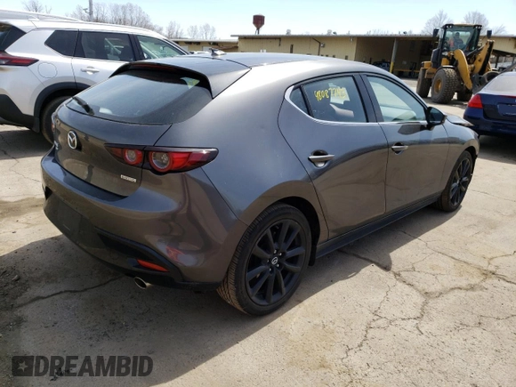 2021 Mazda Mazda3 Hatchback Premium with VIN JM1BPBML3M1328260, listed as a Copart auction lot 48087743 with 35,624 mi miles. Bid and sale history available at carsss.com. Image 3.