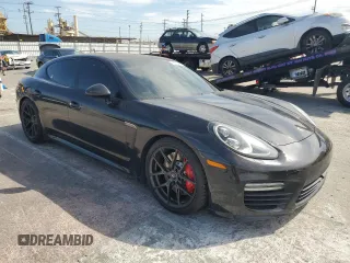 2014 Porsche Panamera Turbo z VIN WP0AC2A72EL073234, wystawiony jako Copart lot #65813464 z przebiegiem 83 918 mil mil oraz Szkoda całkowita • Salvage title. Historia ofert i sprzedaży dostępna na DreamBid. Obrazek 4.