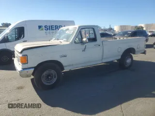 1989 Ford F-250 with VIN 1FTHF25G5KPB56659, listed as a Copart auction lot 78076954 with 40,051 mi miles and Salvage Title. Bid and sale history available at DreamBid. Image 1.