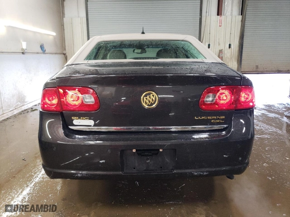 2008 Buick Lucerne CXL with VIN 1G4HD57258U152058, listed as a Copart auction lot 47050865 with 107,789 mi miles and Salvage Title. Bid and sale history available at carsss.com. Image 6.