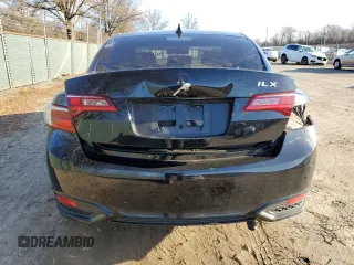 2017 Acura ILX with VIN 19UDE2F3XHA010221, listed as a Copart auction lot 45383025 with 100,962 mi miles and Salvage Title. Bid and sale history available at carsss.com. Image 6.
