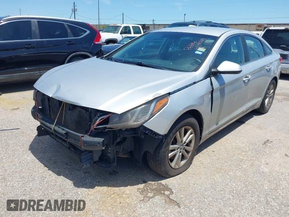 2017 Hyundai Sonata 2.4L with VIN 5NPE24AF2HH443209, listed as a IAAI auction lot 42190884 with 174,678 mi miles and . Bid and sale history available at carsss.com. Image 2.