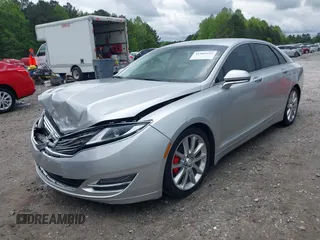 2016 Lincoln MKZ Hybrid with VIN 3LN6L2LU6GR605724, listed as a IAAI auction lot 41989432 with 154,035 mi miles. Bid and sale history available at carsss.com. Image 2.