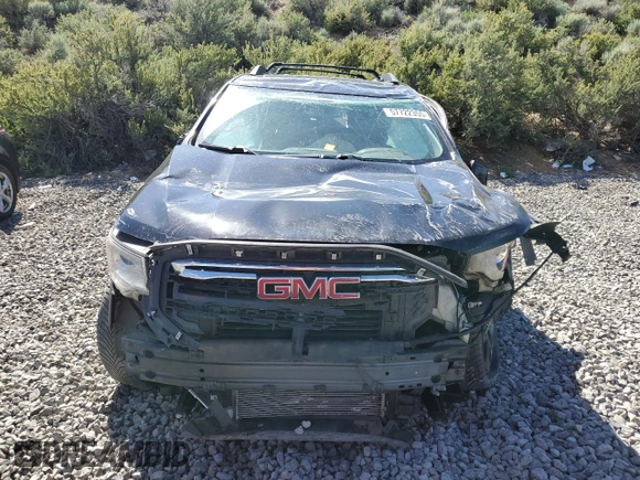 2018 GMC Acadia SLT with VIN 1GKKNMLA1JZ222750, listed as a Copart auction lot 57722355 with Not provided miles and Salvage title. Bid and sale history available at DreamBid. Image 5.
