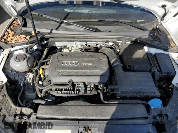 2018 Audi A3 Sedan Premium with VIN WAUB8GFF5J1040976, listed as a Copart auction lot 47027244 with 55,097 mi miles. Bid and sale history available at carsss.com. Image 11.