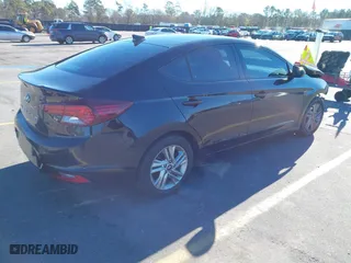 2020 Hyundai Elantra Value Edition with VIN 5NPD84LF7LH528370, listed as a IAAI auction lot 41253580 with 50,196 mi miles. Bid and sale history available at carsss.com. Image 4.