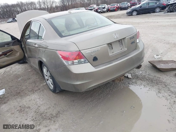 2008 Honda Accord Sdn EX-L with VIN 1HGCP268X8A111759, listed as a IAAI auction lot 41707594 with 210615 miles. Bid and sale history available at carsss.com. Image 3.