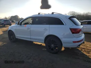 2012 Audi Q7 3.0L TDI Premium Plus with VIN WA1LMAFE0CD009461, listed as a Copart auction lot 88027175 with 0 mi miles and Salvage Title. Bid and sale history available at carsss.com. Image 2.