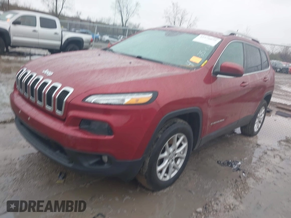 2015 Jeep Cherokee Latitude z VIN 1C4PJMCS1FW649201, wystawiony jako IAAI lot #41976056 z przebiegiem 74 991 mil mil oraz . Historia ofert i sprzedaży dostępna na DreamBid. Obrazek 2.