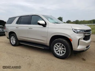 2024 Chevrolet Tahoe LS with VIN 1GNSKMKD2RR165008, listed as a Copart auction lot 69195334 with 19,222 mi miles and Salvage Title. Bid and sale history available at carsss.com. Image 4.