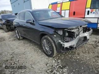 2025 Mercedes-Benz GLC with VIN W1NKM4HB9SF272209, listed as a Copart auction lot 83100794 with 534 mi miles and Salvage Title. Bid and sale history available at carsss.com. Image 4.