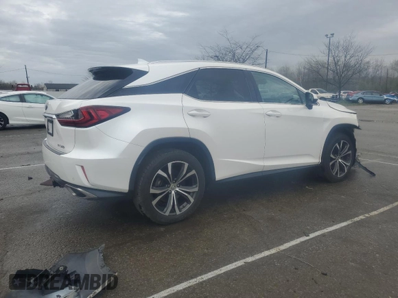 2016 Lexus RX 350 F Sport with VIN 2T2BZMCA4GC033914, listed as a Copart auction lot 51598965 with 107,987 mi miles and Salvage Title. Bid and sale history available at carsss.com. Image 3.