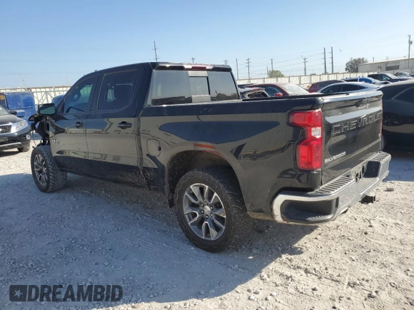 2021 Chevrolet Silverado 1500 LT with VIN 1GCUYDED8MZ341788, listed as a Copart auction lot 76595694 with 85,035 mi miles and Salvage Title. Bid and sale history available at carsss.com. Image 2.