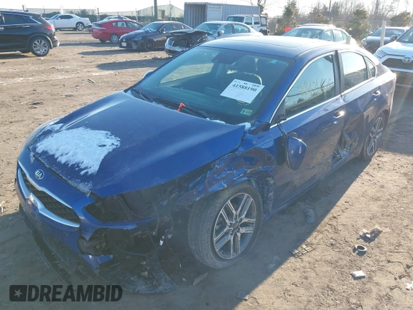 2021 Kia Forte EX with VIN 3KPF54AD4ME402671, listed as a IAAI auction lot 41588190 with 47,894 mi miles and . Bid and sale history available at DreamBid. Image 6.