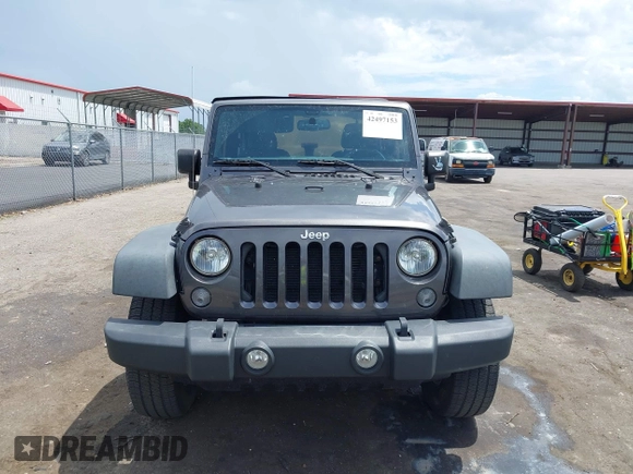 2016 Jeep Wrangler Black Bear with VIN 1C4AJWAGXGL258874, listed as a IAAI auction lot 42497153 with 93,294 mi miles and . Bid and sale history available at DreamBid. Image 12.