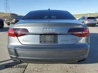 2017 Audi A8 z VIN WAU44AFD0HN010187, wystawiony jako Copart lot #54186365 z przebiegiem 78 095 mil mil oraz Szkody całkowita. Historia ofert i sprzedaży dostępna na DreamBid. Obrazek 6.