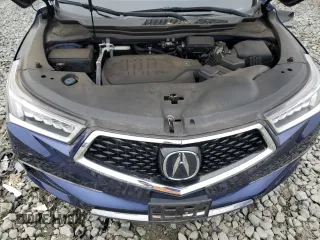 2020 Acura MDX w/Technology Pkg with VIN 5J8YD4H50LL010949, listed as a Copart auction lot 50454365 with 32,465 mi miles and Salvage Title. Bid and sale history available at carsss.com. Image 14.
