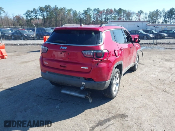 2018 Jeep Compass Altitude with VIN 3C4NJCBB0JT471301, listed as a IAAI auction lot 41859871 with 81,082 mi miles and . Bid and sale history available at DreamBid. Image 4.